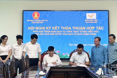 Ký thỏa thuận hợp tác phối hợp triển khai dịch vụ công trực tuyến