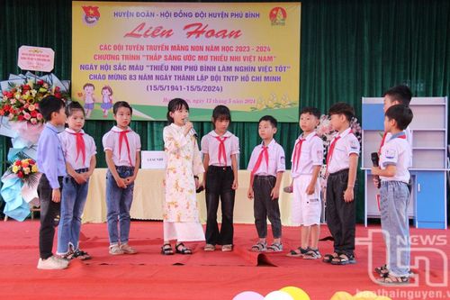 Liên hoan các đội tuyên truyền măng non