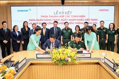 Eximbank và Viettel ký thỏa thuận hợp tác toàn diện giai đoạn 2024 - 2028