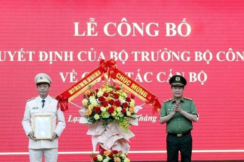 Bổ nhiệm Đại tá Vũ Như Hà giữ chức Giám đốc Công an tỉnh Lạng Sơn