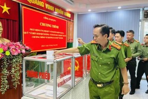 Quận 1: Phát động đóng góp các quỹ chăm lo an sinh xã hội, hậu phương Quân đội