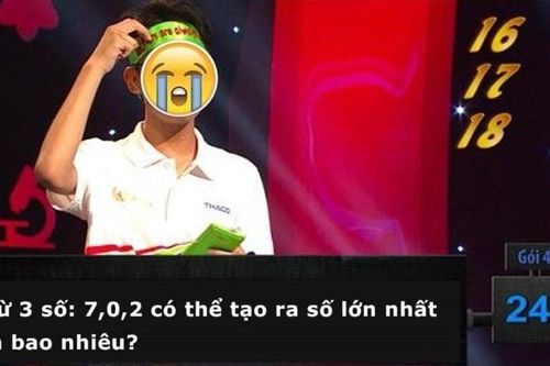 Tranh cãi về câu hỏi số lớn nhất, ít người tìm ra lời giải đúng