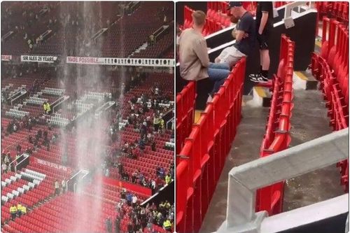 Sân Old Trafford xập xệ: Phòng thay đồ thua đội V.League, mưa to là dột
