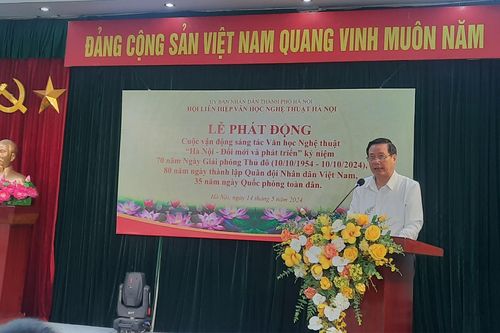 Phát động cuộc vận động sáng tác VHNT 'Hà Nội - Đổi mới và phát triển'