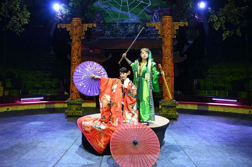 'Ninja magic show' biểu diễn tại Việt Nam