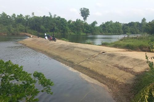 Đập ngăn mặn xuống cấp: Hơn 400ha đất sản xuất có nguy cơ bị ảnh hưởng