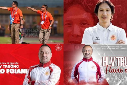 CAHN FC xứng danh 'lò xay' HLV, thay 5 nhà cầm quân trong 17 tháng, 4 người là 'thầy ngoại'