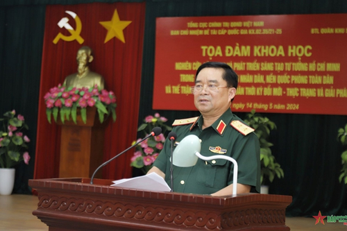 Tọa đàm về nghiên cứu, vận dụng và phát triển sáng tạo tư tưởng Hồ Chí Minh