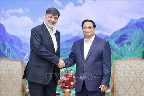 Thủ tướng Phạm Minh Chính tiếp Tư lệnh Bộ Thực thi pháp luật Iran