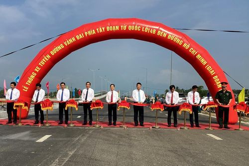 Thông xe tuyến đường vành đai phía tây Đà Nẵng