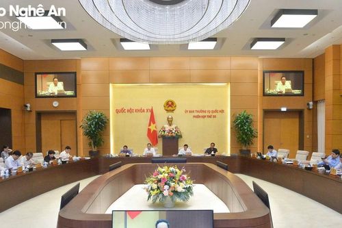 Ủy ban Thường vụ Quốc hội thống nhất thông qua hồ sơ dự thảo Nghị quyết về bổ sung cơ chế, chính sách đặc thù cho Nghệ An