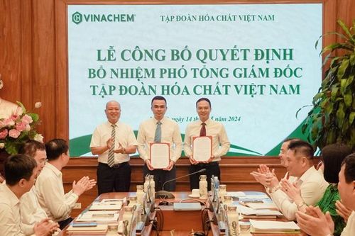 Công bố Quyết định bổ nhiệm 2 Phó Tổng giám đốc Tập đoàn Hóa chất Việt Nam