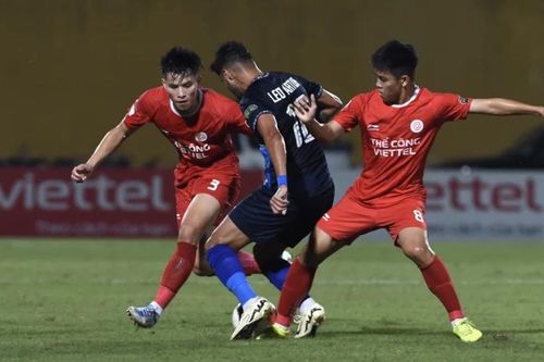 Vòng 18 Giải bóng đá Night Wolf V.League 1-2023/2024: Bốn đội chủ nhà giữ lại 1 điểm quý giá