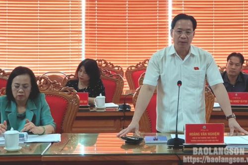 Đoàn đại biểu Quốc hội tỉnh làm việc với UBND tỉnh và các cơ quan, đơn vị liên quan trước kỳ họp thứ 7, Quốc hội khóa XV