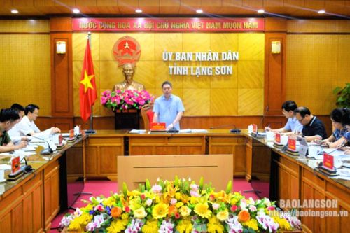 Họp xem xét tiến độ thực hiện công tác tổ chức Đại hội đại biểu các dân tộc thiểu số tỉnh Lạng Sơn lần thứ IV, năm 2024