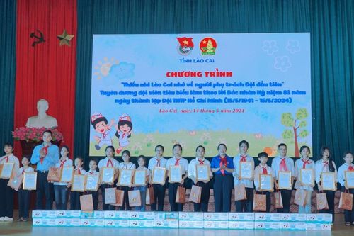 Tuyên dương 45 đội viên tiêu biểu làm theo lời Bác