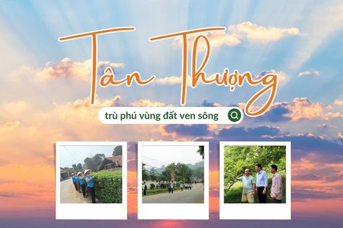 Tân Thượng - trù phú vùng đất ven sông