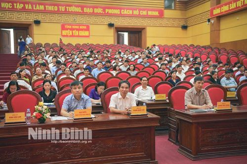Huyện ủy Yên Khánh quán triệt, triển khai các văn bản của Trung ương