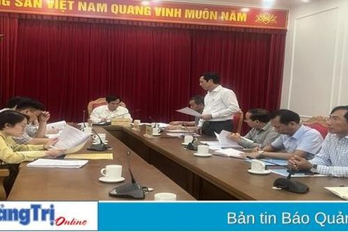Lãnh đạo tỉnh Quảng Trị làm việc với Ban Tuyên giáo Trung ương về tổ chức Lễ hội Vì Hòa bình năm 2024 và Chương trình nghệ thuật kỷ niệm 65 năm ngày mở đường Hồ Chí Minh - Ngày truyền thống Bộ đội Trường Sơn