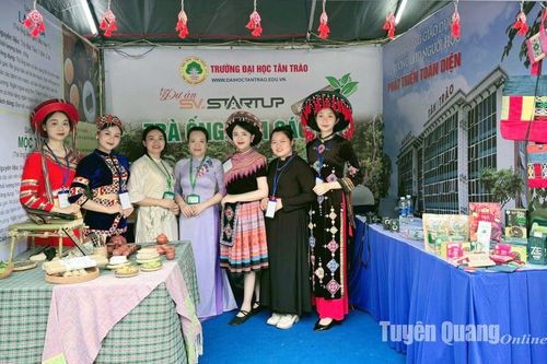 Dự án của sinh viên Trường Đại học Tân Trào đoạt giải tại Ngày hội khởi nghiệp quốc gia