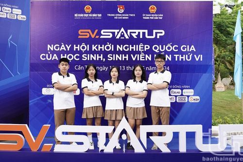 Thái Nguyên: 2 nhóm tác giả đoạt giải cao tại cuộc thi 'Học sinh, sinh viên với ý tưởng khởi nghiệp'