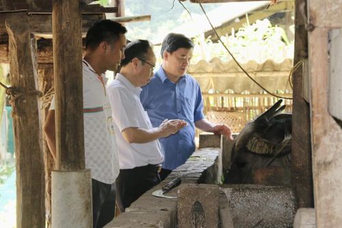Giám sát thực tế một số dự án sử dụng các loại quỹ có nguồn gốc từ ngân sách Nhà nước tại huyện Trùng Khánh và Hà Quảng
