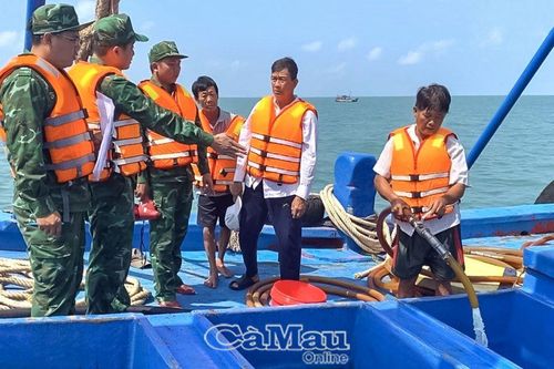 Giữ vững an ninh trật tự biên giới biển