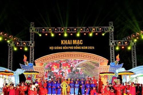 Gia Lâm: Khai mạc Hội Gióng đền Phù Đổng năm 2024