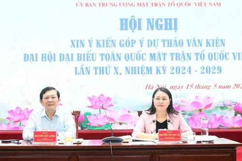 UBTƯ MTTQ Việt Nam góp ý vào dự thảo văn kiện Đại hội đại biểu toàn quốc MTTQ Việt Nam lần thứ X
