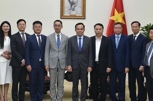 Phó Thủ tướng Trần Lưu Quang tiếp Phó Chủ tịch Huawei khu vực châu Á - Thái Bình Dương