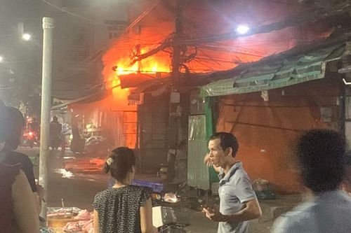 Điều tra vụ cháy Nhà văn hóa khu phố ở Biên Hòa