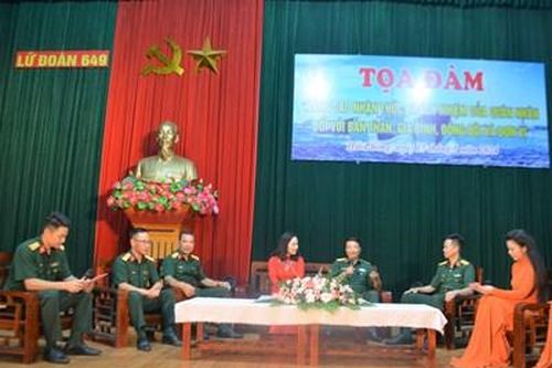Đề xuất nhiều giải pháp nâng cao nhận thức, trách nhiệm của quân nhân