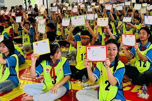 Sôi nổi cuộc thi 'Cùng em phòng chống thiên tai - Kiến tạo tương lai bền vững'