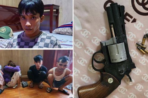 Mang theo súng đạn, thuê phòng trọ sử dụng trái phép chất ma túy