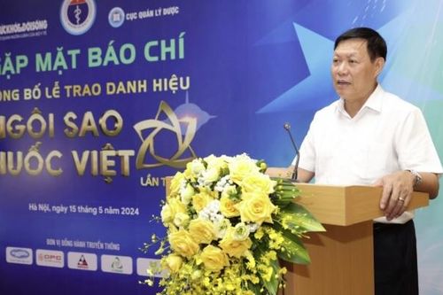 18 doanh nghiệp và 68 sản phẩm thuốc được trao giải 'Ngôi sao thuốc Việt' lần thứ hai