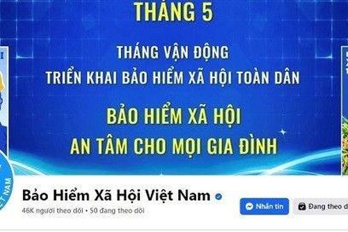Facebook chính thức cấp tích xanh cho 53 trang Fanpage của BHXH tỉnh, thành phố trên cả nước