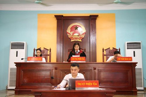 TAND quận Kiến An xét xử trực tuyến 2 vụ án ma túy