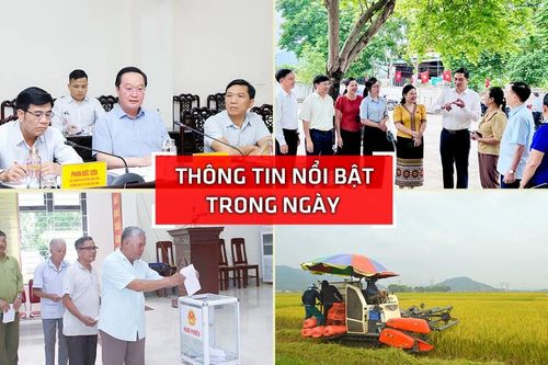 Nghệ An: Thông tin nổi bật ngày 15/5