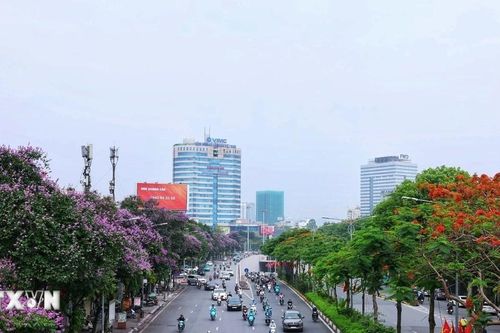 Hà Nội khoác lên mình mùa hoa tháng 5