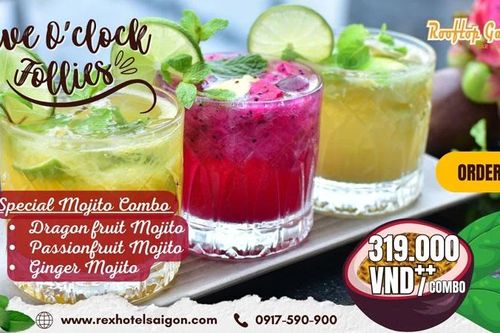 Ưu đãi sốc - Hè cực bốc: Trải nghiệm ngay 3 loại Mojito độc đáo
