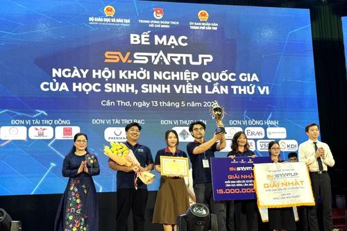 Sinh viên Đại học Đà Nẵng đạt giải Nhất SV-Startup 2024