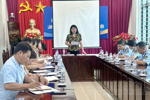 Ban Pháp chế HĐND tỉnh giám sát tại Đội Quản lý thị trường số 5