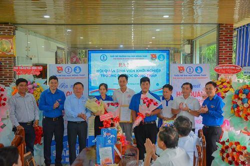 Trường Đại học Đồng Tháp tiếp tục kiến tạo môi trường hỗ trợ sinh viên khởi nghiệp