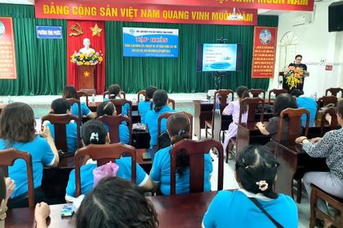 Hội Liên hiệp Phụ nữ phường Vĩnh Phước: Tập huấn nâng cao năng lực cho 100 cán bộ, hội viên nòng cốt