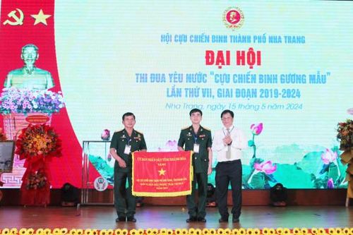 Hội Cựu chiến binh TP. Nha Trang: Đại hội Thi đua yêu nước 'Cựu chiến binh gương mẫu' giai đoạn 2019 - 2024
