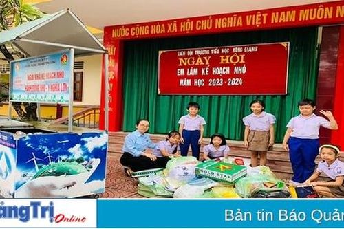 Thiếu nhi Đông Hà thi đua học tập và làm theo lời Bác