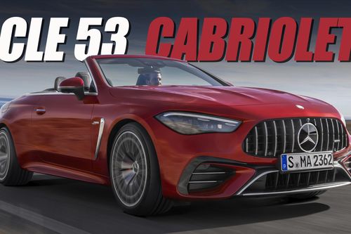 Mercedes-AMG CLE 53 Cabriolet 2025 kết hợp động cơ hybrid mạnh 443 mã lực