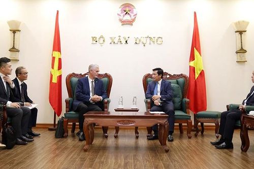 Bộ Xây dựng và GGGI tăng cường hợp tác về tăng trưởng xanh, phát triển đô thị xanh