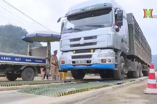 Cân tự động sẽ chặn xe quá tải trên cao tốc