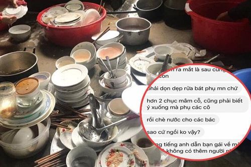 Dân mạng tranh cãi chuyện cô gái không chịu rửa bát khi ra mắt nhà bạn trai